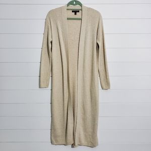 Banana Republic Women's Long Beige‎ Sweater Cardigan. Size: XS Petite